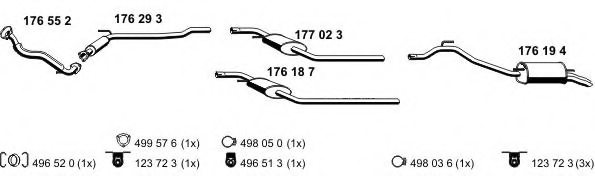 ERNST 070477 Exhaust System